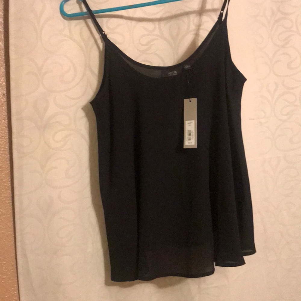 Woven Flounce Cami